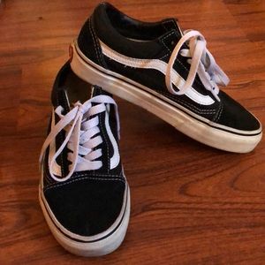 Vans Black & White Sneakers